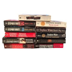Lot of 11 Stephen White books PB Dr. Alan Gregory medical thrillers